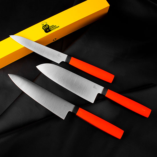 ​  Новинка: кухонные ножи Owl Knife