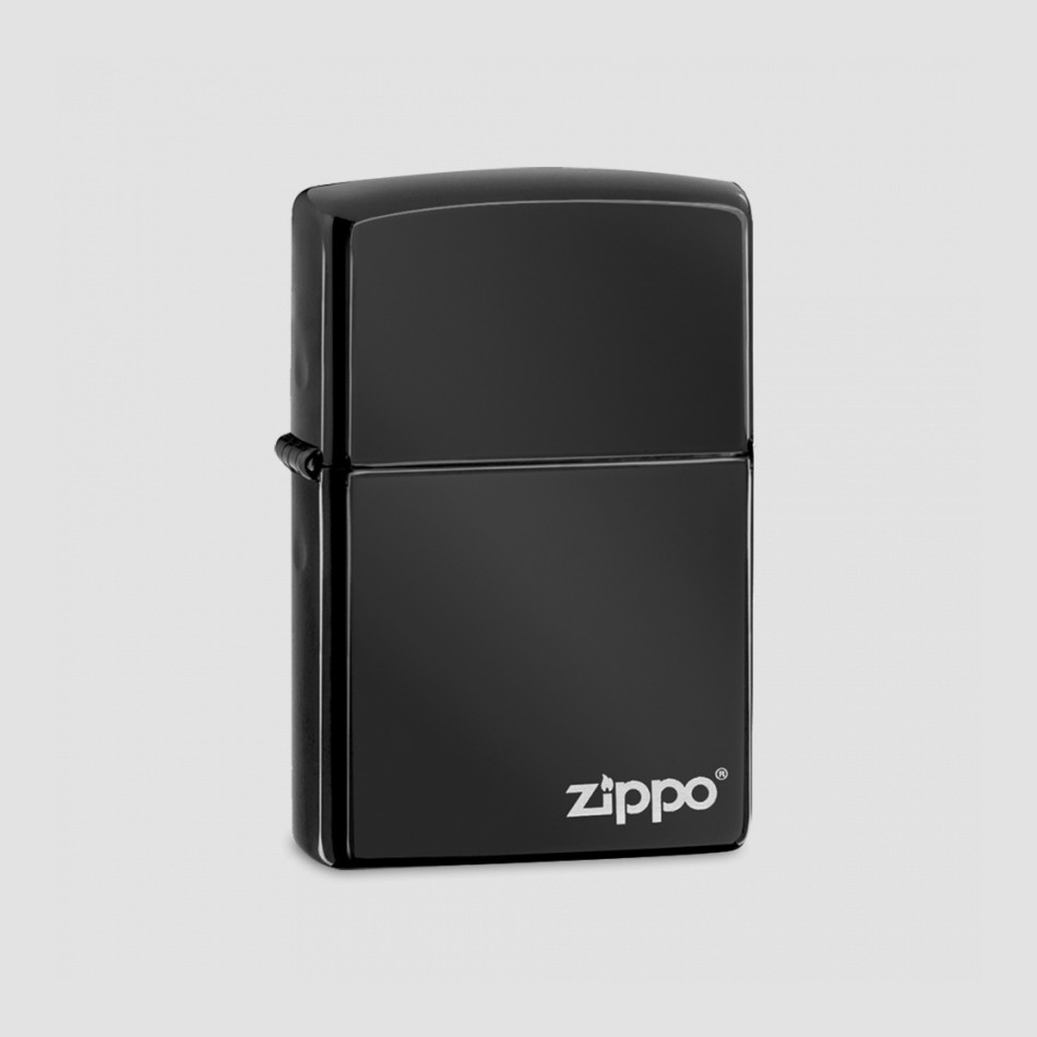 ZIPPO-24756ZL ZIPPO, Зажигалка Classic Ebony Zippo Logo, ZIPPO, США .