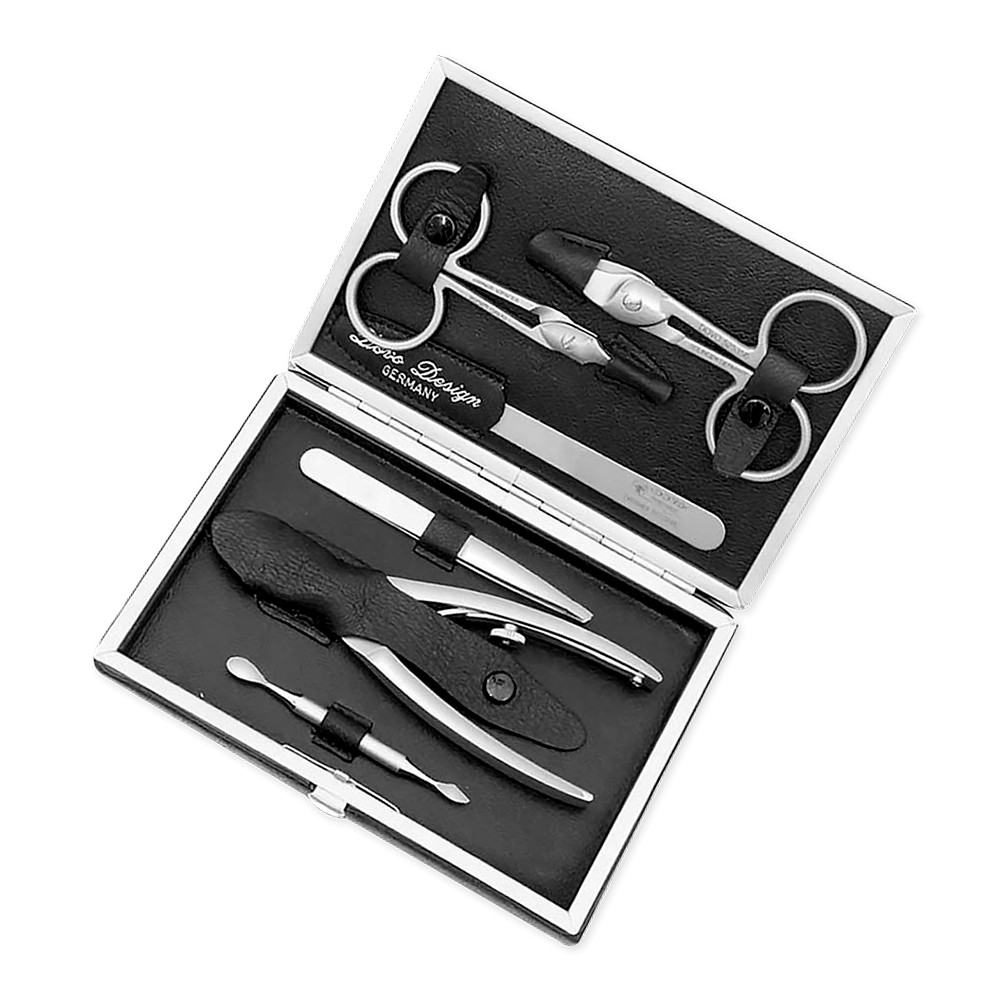 284018 DOVO, Набор маникюрный в кожаном футляре DOVO Solingen, цвет ...